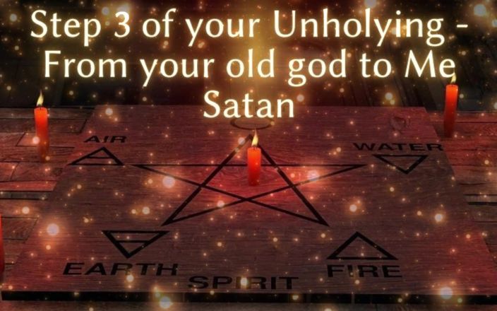 Goddess Misha Goldy: Your Unholying - From Your Old God to Me Satan (あなたの不浄な者 - あなたの古い神から私サタンへ) のステップ 3