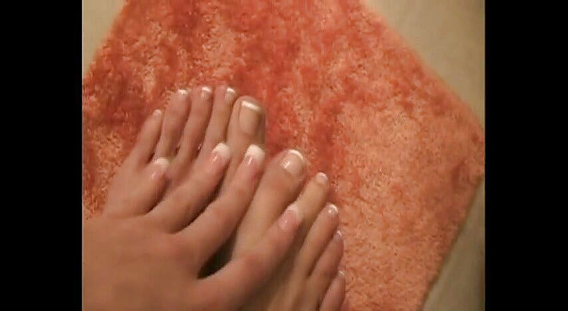 Foot Girls: Fany's voetshow close-up