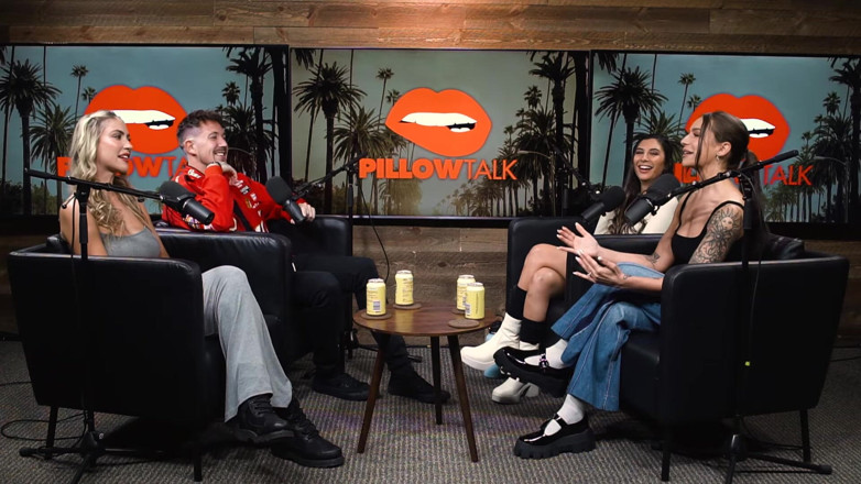 Pillow Talk: April Olsen &amp; Gianna Dior Wild Threesome