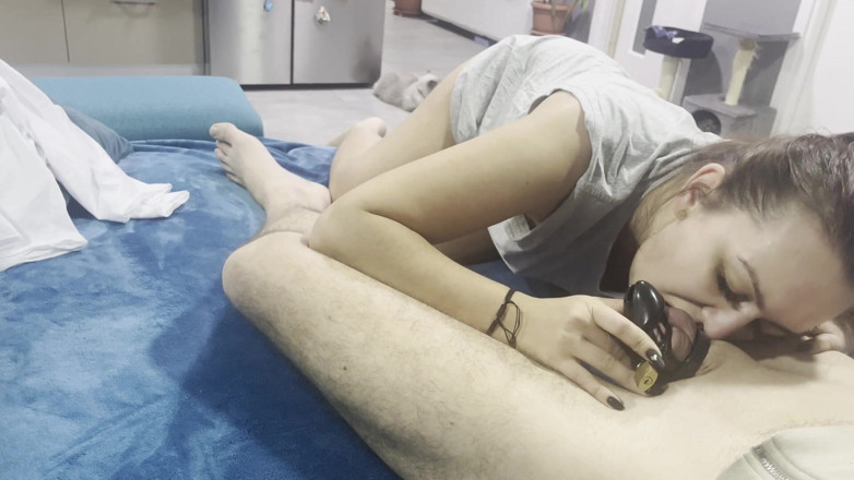 fantasycouplexxx: Sudut pandangan pertama kesucian - menghisap telur - 4K