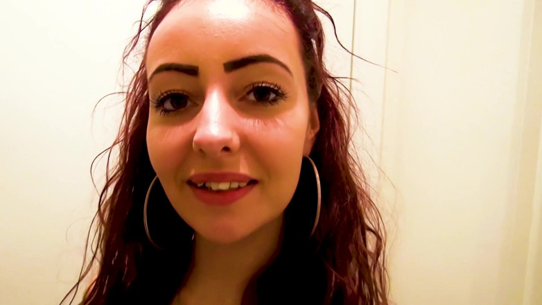 Cumbizz: 18yo Dutch Teen's First Cum Dump Shower