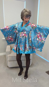 Sadie's Pretty Blue Robe