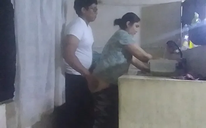 E-Alfa: Maid Slapped in the Kitchen by Her Boss