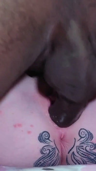 Hottie saw tv and took a jet of cum