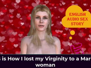 English audio sex story: So habe ich meiner verheirateten frau meine jungfräulichkeit verloren - englische...