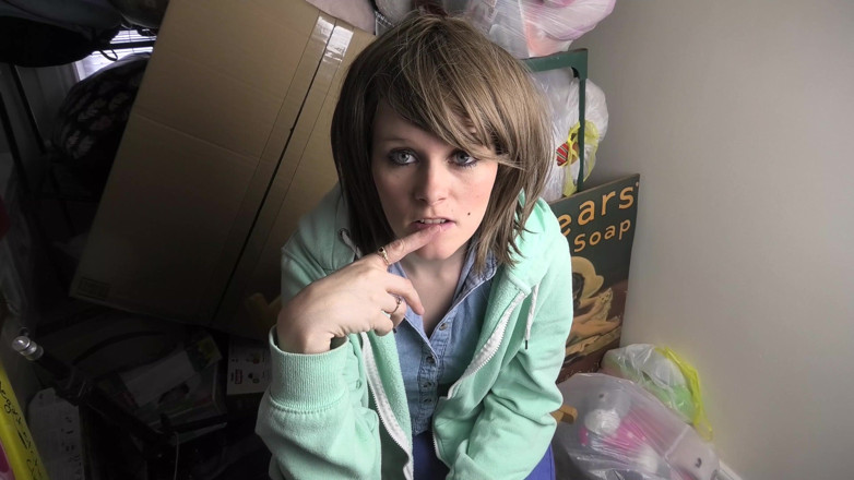 Sydney Harwin: Slut made to strip in store room