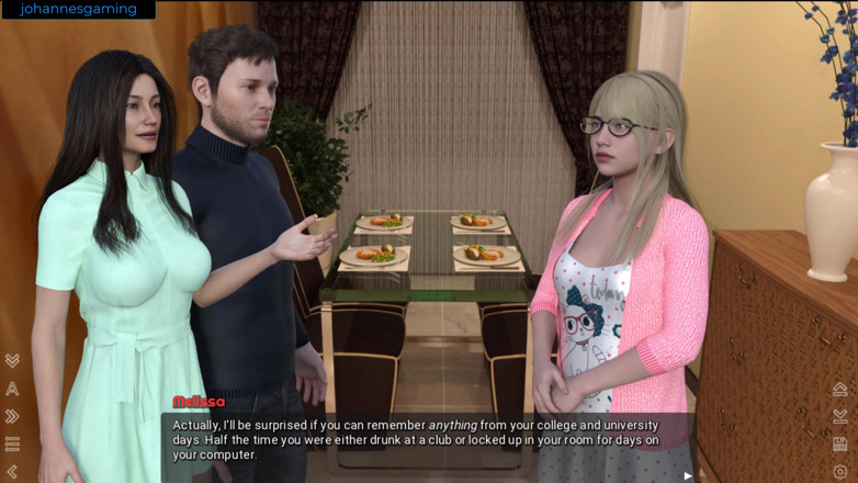 Johannes Gaming: No place like home - she masturbated before she gone to...