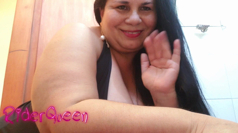 Only Riderqueen BBW Step Mom Latina Alone: Nur ich, reiterin