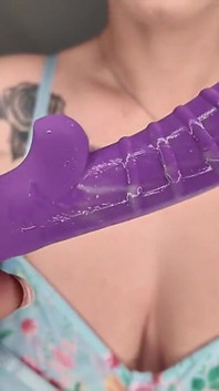 My New Toy! I Tested Out My New Dildo in My Bathroom! I