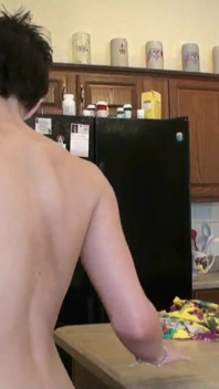 Doing my stepsister on the kitchen counter