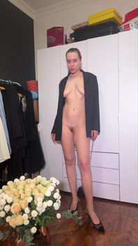 Jacket and Heels Only