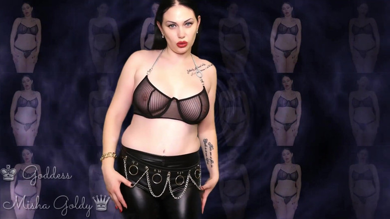 Goddess Misha Goldy: Dipendenza totale crescente cazzo mente! Tu cadrai per sempre! Dopo...