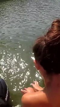 Wild Girls Skinny Dipping