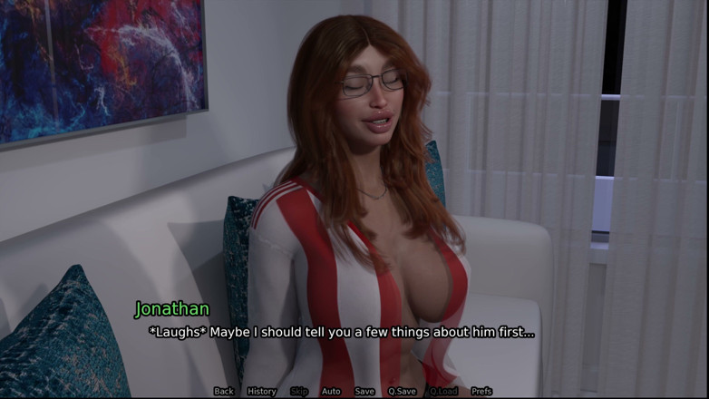 Wickedgammes studio: 我的女友想要操我的继父（第3部分）
