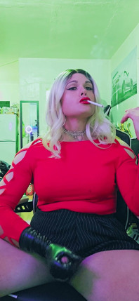 Slow Pump Smoking Fetish
