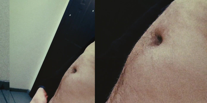 Name Is Nude: Fund gol, masturbându-mi pula