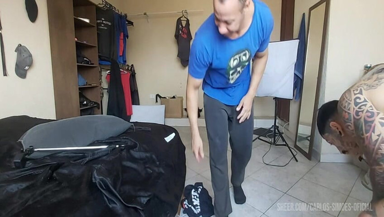 Carlos-Simoes: Tetovaný muž natočil dnes scény jednu po druhé