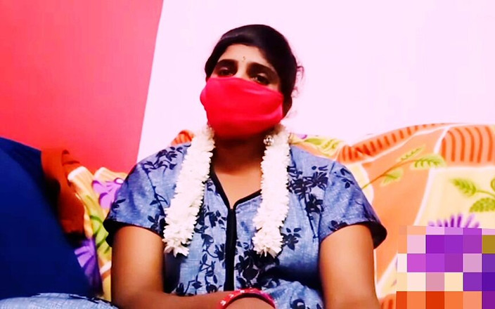 Telugu honey lips: デジ主婦は彼氏とビデオ通話セックス。テルグ語の汚い話。