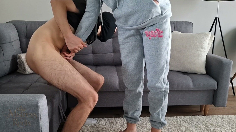 Mistress Redix: Pink Slides Ballbusting!