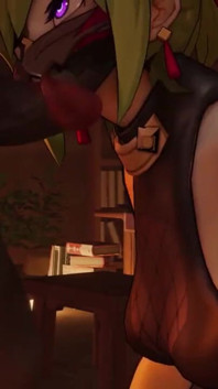 Kuki Shinobu About to Be Spitroasted by Hilichurls - Part 1 Genshin Impact Threesome Sex Video