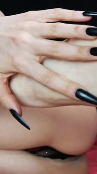 The Black and Mesmerizing Nail Polish by Rebecca Diamante