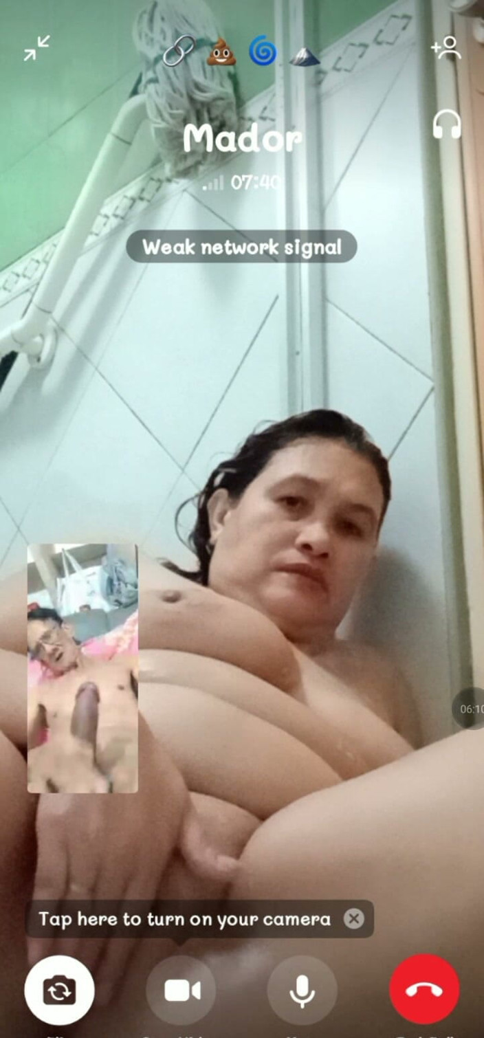amadorrivera: Video Call Sex to My Chubby Sexy Wife