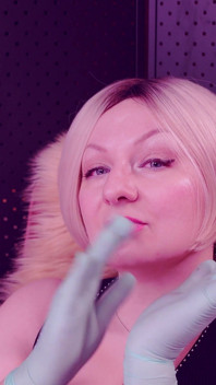Asmr with Medical Gloves, Clicking and Clapping Hands. Arya Grander