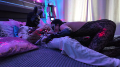 Domina Dark: Futai cu iepurașul înfricoșător