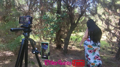 Riderqueen BBW Step Mom Latina Ebony: Riderqueen в одиночестве, на улице, Видео для фанатов