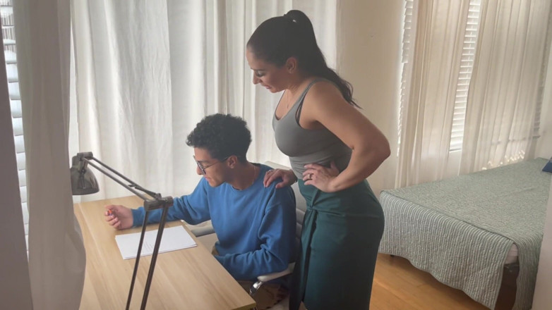 Pro Am Entertainment: Stepmom Rewards Her Stepson for Studying