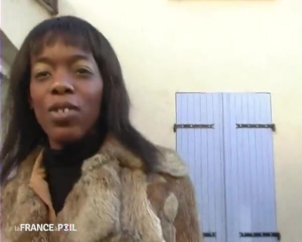 La France a Poil: A Beautiful Tall Black Slut First Time Sodomized in Front...