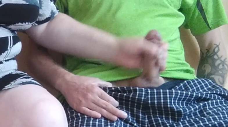 Zona901: Dedilhando meu pau me fazendo gozar # 2