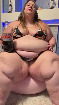 SSBBW Burping in Bikini