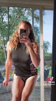 Eva Summers May 2025 Tiktok Sexy Shein Dress