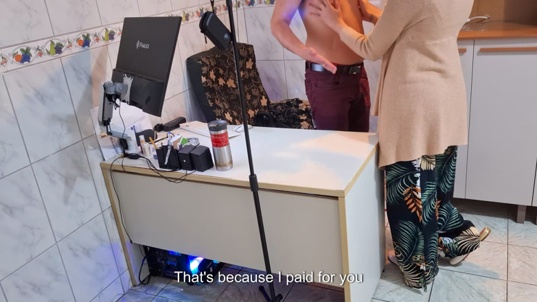 Gabi SweetCouplesStories: Female Boss Orders Employee to Take off His Clothes and...