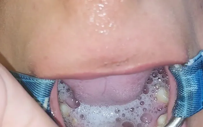 Pietro Montoya: Throat Fuck with Open Mouth Gag and Spit Cum in...