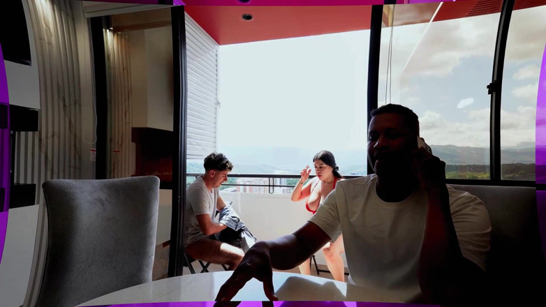 Tommy Santox: Ménage interracial com minha melhor amiga e uma vadia viciada...