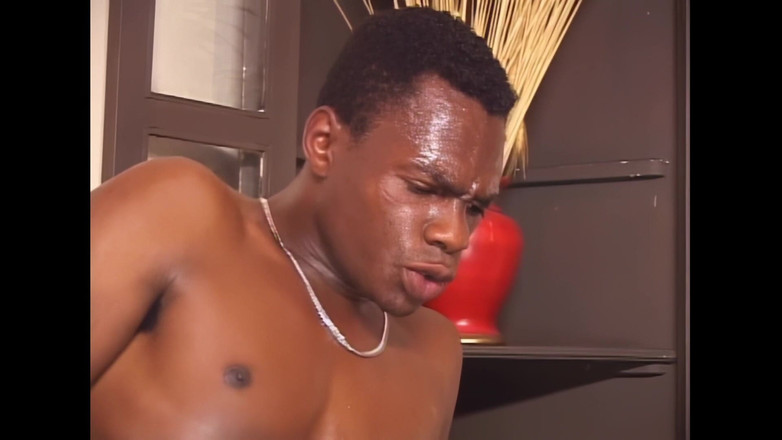 BI sexual Accademy: 흑인 양성애자 상의를 입은 흑인으로 포지션 전환