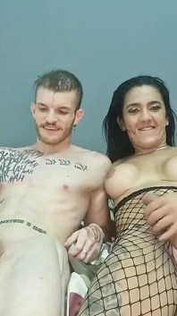 Slut Licking Herself with My Dick