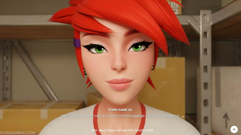 PORN GAME 4U: Ontmoeting in opslagruimte: Siera's strakke legging dijbeurt - Mansion Days - deel 4 -...