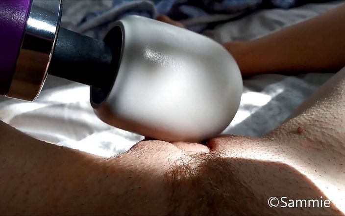 Sammie Cee: Selfie pulserande klitoris krämig droppande orgasm