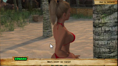 Johannes Gaming: Lewd Island # 5 - opravdu miluje sání ptáka, jako by byla profesionálka