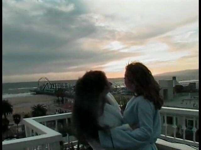 Girls Allowed: Squirting lesbians on the porch
