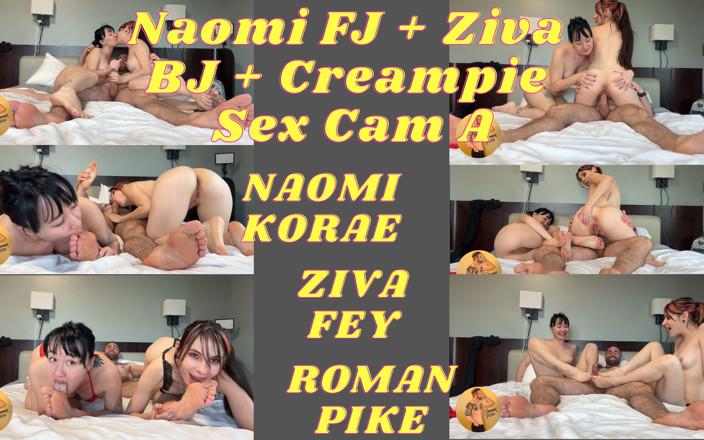 Roman Pike: Naomi FJ Ziva muie cu ejaculare înăuntru cu cameră 4K
