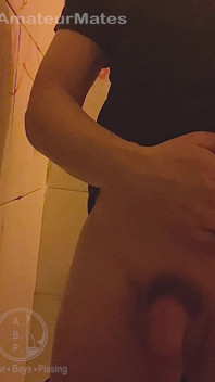 Amateur Straight Smooth Boy Caught & Filmed in the Toilets of the Club