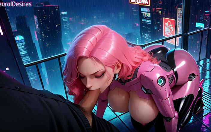 NeuralDesires: Tentatrice cyberpunk: Neon Circuit Ecstasy