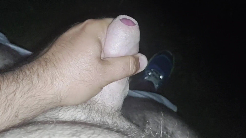 Johnnyboy2285: Bear worships fat cock after a long day of working...