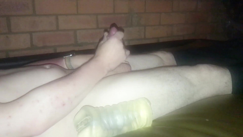 Aussie bi boy: Wank fleshlight yang jelas dalam kulit disiram 29-12-2019