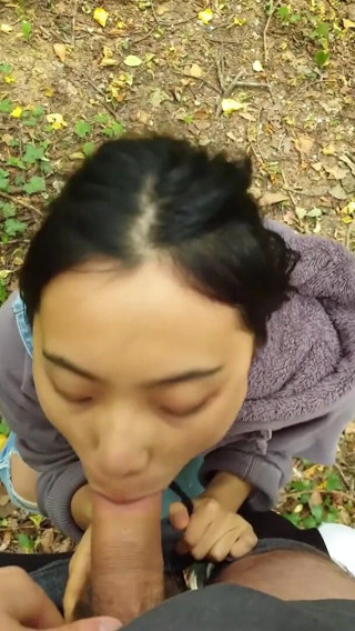 SpicyGum: June Liu - Étudiante chinoise, pipe dans la nature, CIM