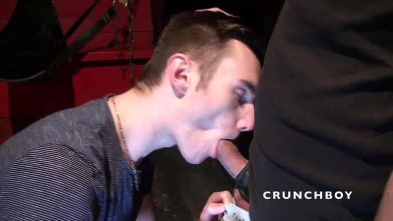 Sex humiliation with french lads: Twink usato duro da ragazzo scally